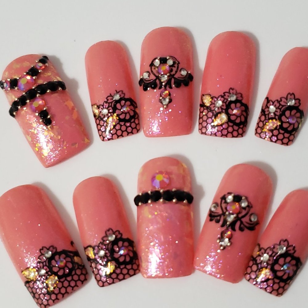 Long Square press on nails